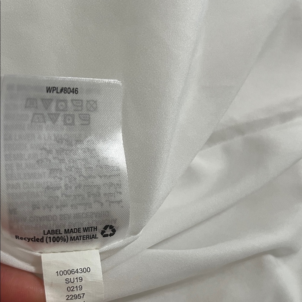Bar III White Eyelet Ruffle Mini Dress - Picture 11 of 12